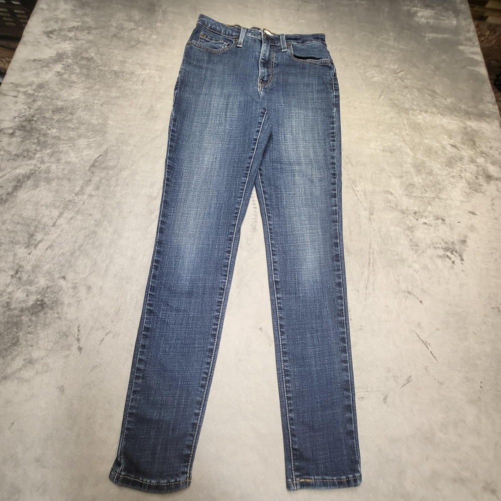 Levi's Jeans Womens 28 Blue 721 High Rise Skinny Stretch Denim 5-Pocket